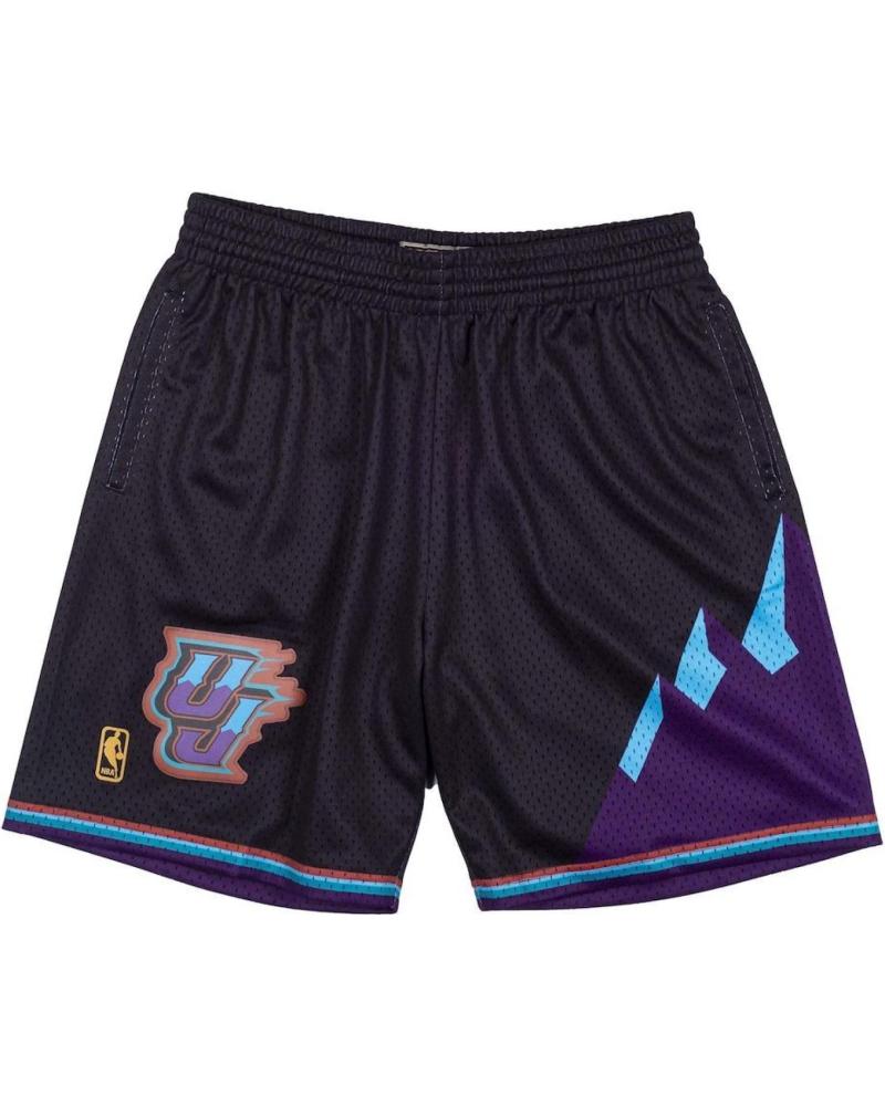 SHORT MITCHELL & NESS UTAH JAZZ NBA RELOAD SWINGMAN NERO 1