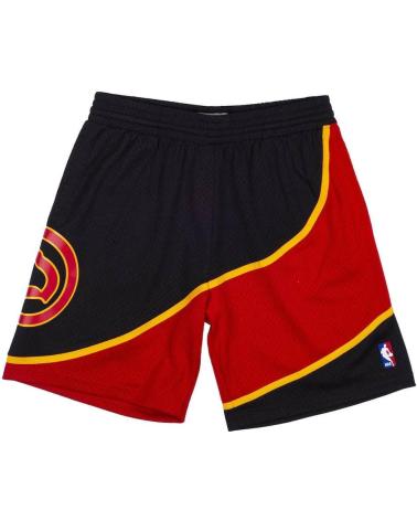 PANTALONCINI DA BASKET MITCHELL & NESS ATLANTA HAWKS NBA RELOAD SWINGMAN NERO 1