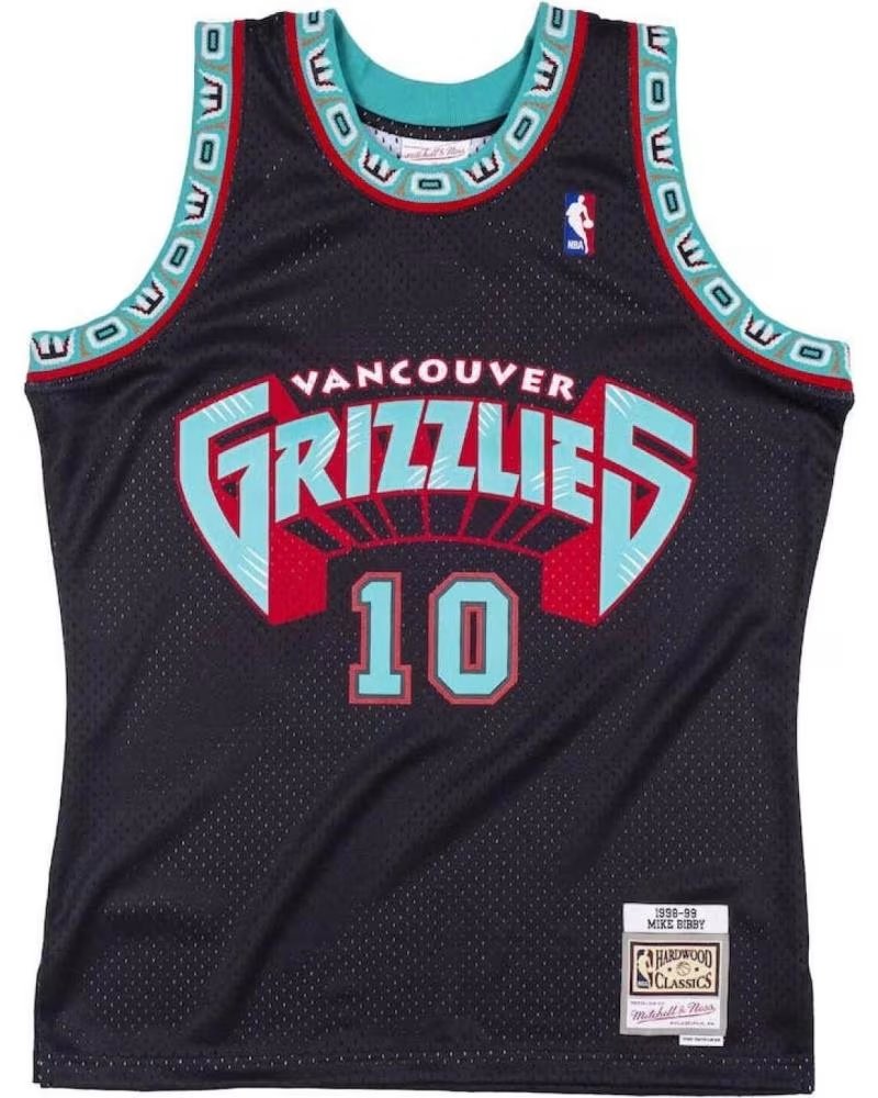 MITCHELL & NESS CAMISOLA NBA RELOAD SWINGMAN MIKE BIBBY VANCOUVER GRIZZLIES #10 1
