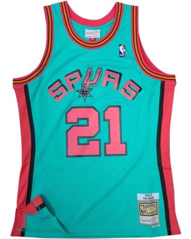 MITCHELL & NESS NBA TRIKOT TIM DUNCAN SAN ANTONIO SPURS RELOAD SWINGMAN SONDEREDITION 1