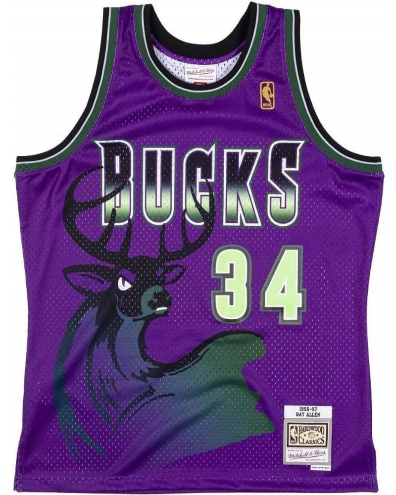 MITCHELL & NESS NBA TRIKOT RAY ALLEN MILWAUKEE BUCKS RELOAD SWINGMAN SONDEREDITION 1