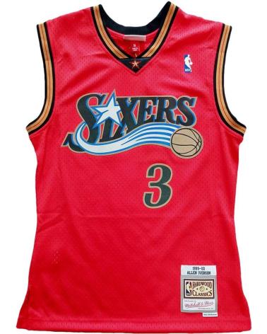 MITCHELL & NESS NBA TRIKOT ALLEN IVERSON PHILADELPHIA 76ERS RELOAD SWINGMAN ROT 1