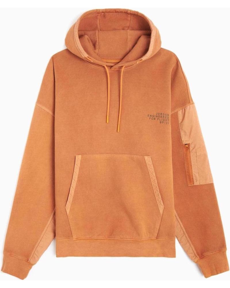 SUDADERA CON CAPUCHA JORDAN 23 ENGINEERED WASHED - NARANJA 1