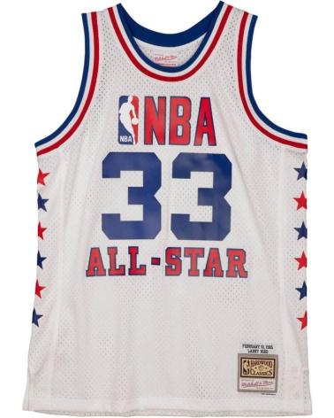 MAGLIA MITCHELL & NESS LARRY BIRD ALL-STAR 1985 SWINGMAN 1