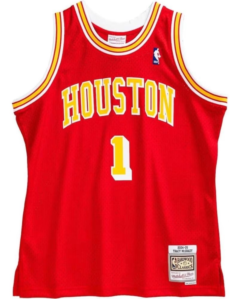 MAILLOT MITCHELL & NESS TRACY MCGRADY HOUSTON ROCKETS SWINGMAN 2004-05 #1