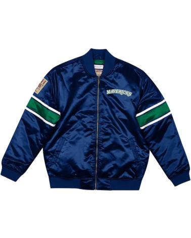 MITCHELL & NESS DALLAS MAVERICKS HEAVYWEIGHT SATIN JACKE 1