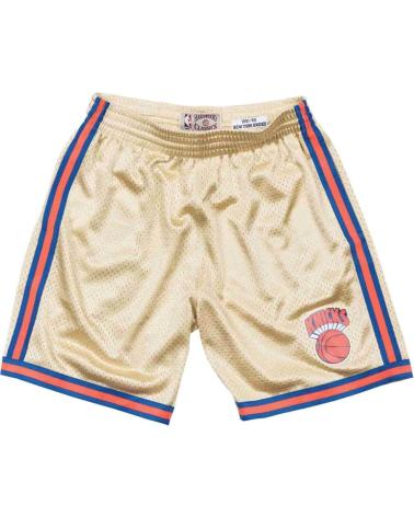 PANTALÓN CORTO MITCHELL & NESS NEW YORK KNICKS GOLDEN SWINGMAN 1