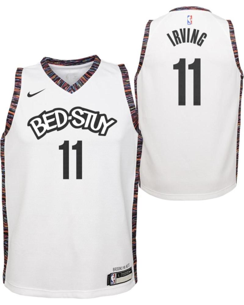 NIKE MAGLIA DA BASKET KYRIE IRVING BROOKLYN NETS CITY EDITION JUNIOR SWINGMAN
