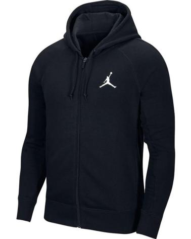 GIACCA CON CAPPUCCIO JORDAN AIR JUMPMAN FLEECE NERA 1
