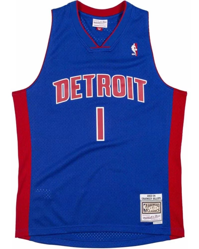 MITCHELL NESS CAMISETA DE BALONCESTO SMJYAC19109-DPIROYA03CBI EN AZUL PARA