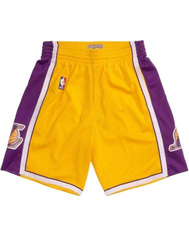 MITCHELL & NESS SHORT LOS ANGELES LAKERS RETRO SWINGMAN GIALLO 2009-10