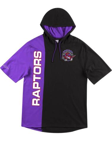 MITCHELL & NESS TORONTO RAPTORS SPLIT HOODY HOODIE 1