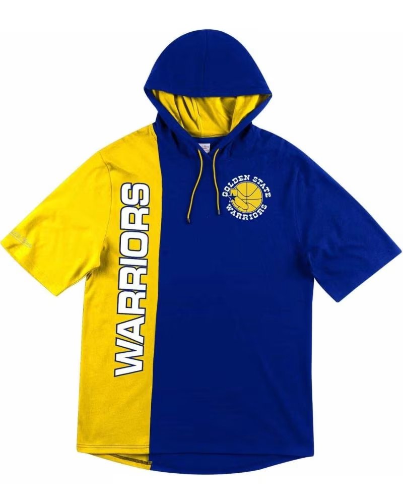 MITCHELL NESS SUDADERA CON CAPUCHA HDSSAJ19008-GSWRYYW EN AZUL PARA HOMBRE