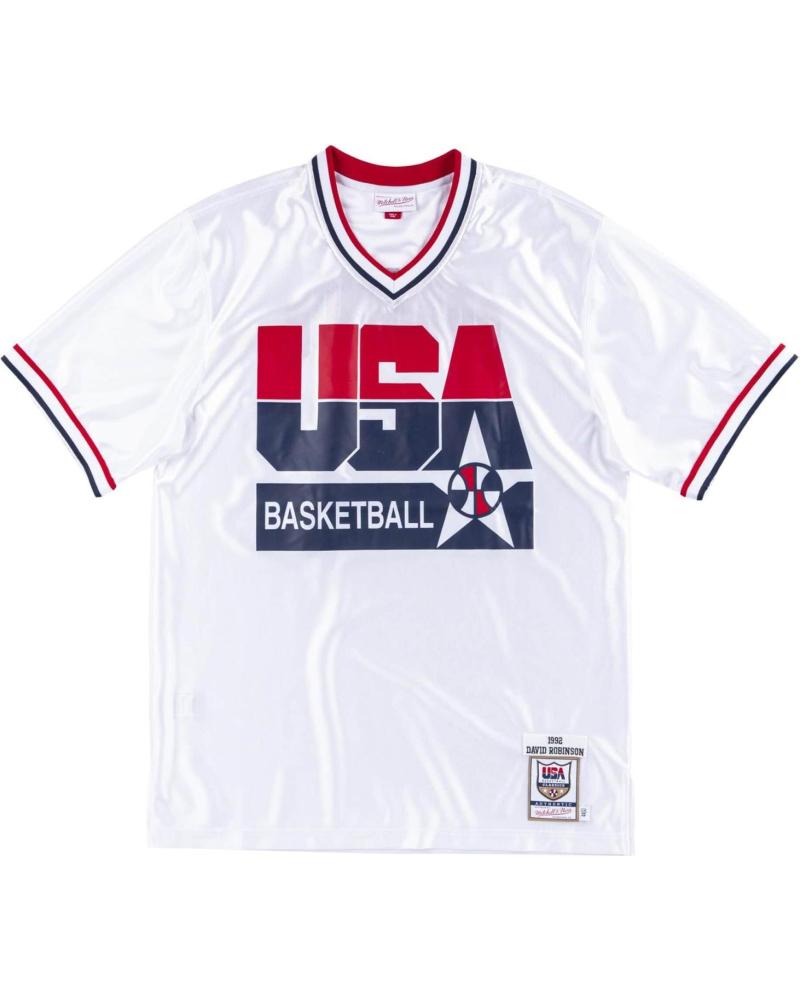 MITCHELL & NESS MAGLIA SHOOTING USA AUTHENTIC DAVID ROBINSON DR 1 1