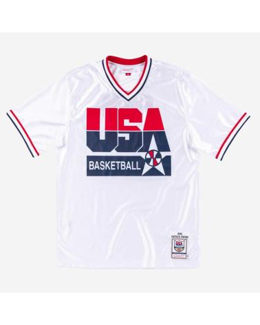 MITCHELL & NESS MAGLIA SHOOTING USA AUTHENTIC PATRICK EWING DR 1 1