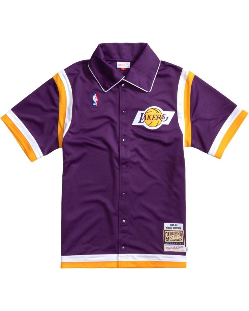 MITCHELL & NESS LOS ANGELES LAKERS AUTHENTIC SHOOTING T-SHIRT 1