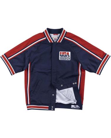GIACCA MITCHELL & NESS MAGIC JOHNSON USA BASKETBALL AUTHENTIC WARM UP 992 1