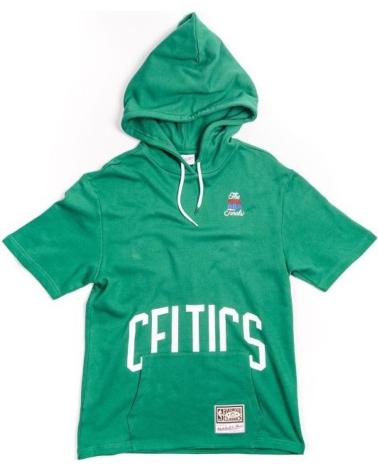 MITCHELL & NESS BOSTON CELTICS FRENCH TERRY GREEN HOODIE 1