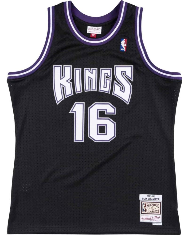 MITCHELL & NESS NBA SWINGMAN TRIKOT PEJA STOJAKOVIC SACRAMENTO KINGS SCHWARZ 1