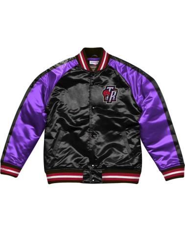 MITCHELL & NESS TORONTO RAPTORS BLOCKED SATIN JACKE 1