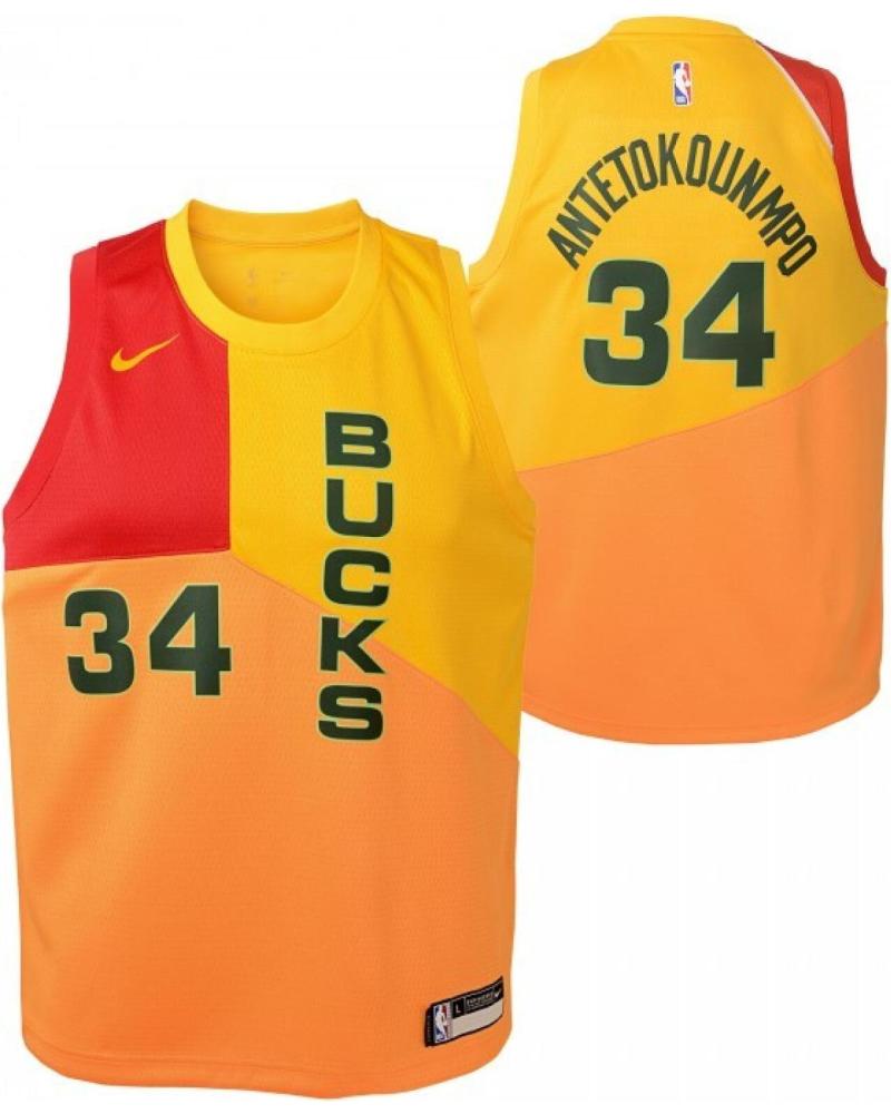 MAGLIA NIKE GIANNIS ANTETOKOUNMPO MILWAUKEE BUCKS CITY EDITION