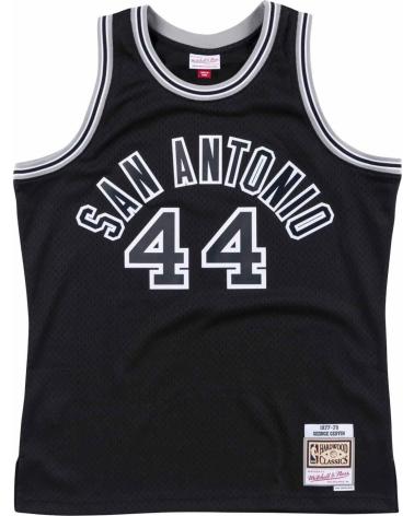 MAGLIA DA BASKET MITCHELL & NESS GEORGE GERVIN SAN ANTONIO SPURS SWINGMAN NERA 1