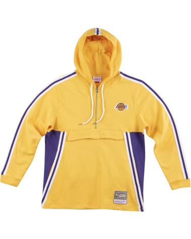 MITCHELL & NESS LAKERS FRENCH TERRY ANORAK SWEATSHIRT 1