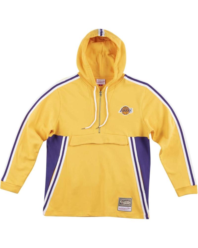 MITCHELL & NESS LAKERS FRENCH TERRY ANORAK SWEATSHIRT 1