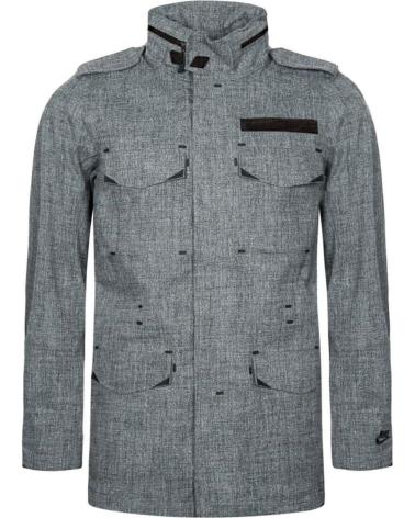 NIKE M-65 WOOL GREY HEATHER JACKET COAT 1