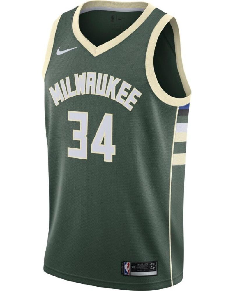 NIKE GIANNIS ANTETOKOUNMPO MILWAUKEE BUCKS SWINGMAN ICON TRIKOT 1