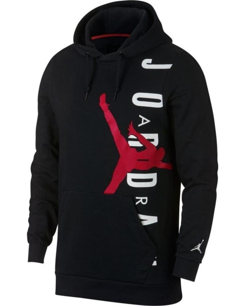 JORDAN AIR LWT GRAPHIC HOODIE BLACK 1