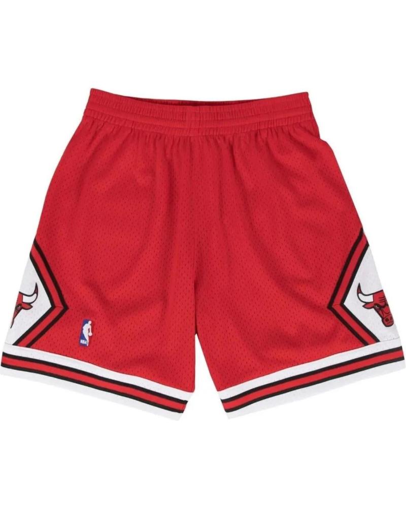 MITCHELL & NESS SHORT NBA RETRO SWINGMAN CHICAGO BULLS 1997-98 ROJO 1
