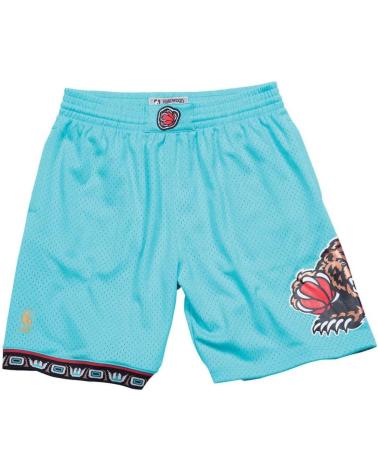 PANTALONCINI MITCHELL & NESS NBA RETRO SWINGMAN VANCOUVER GRIZZLIES 1996-97 CELESTE