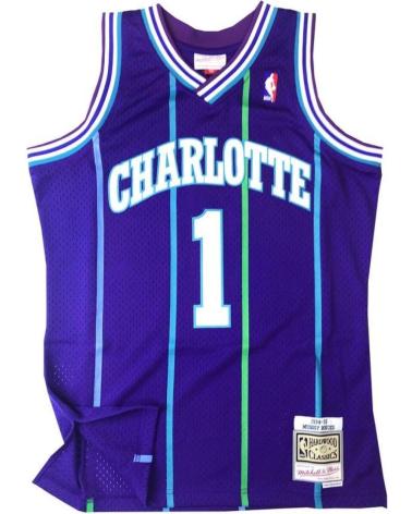 MITCHELL & NESS MUGGSY BOGUES CHARLOTTE HORNETS 1994-95 TRIKOT 1
