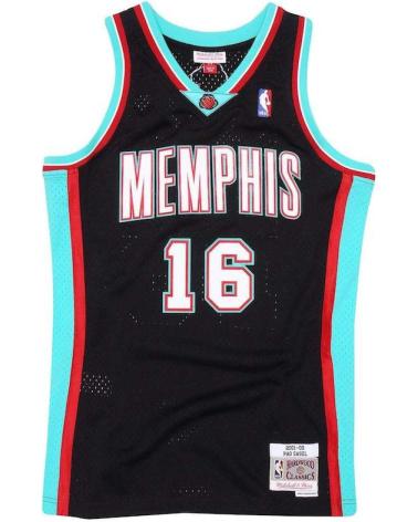 MITCHELL & NESS MAGLIA PAU GASOL MEMPHIS GRIZZLIES SWINGMAN #16 NERA TURCHESE