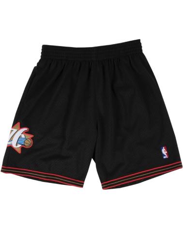 PANTALONCINO MITCHELL & NESS HARDWOOD CLASSIC 2000 PHILADELPHIA SIXERS NERO