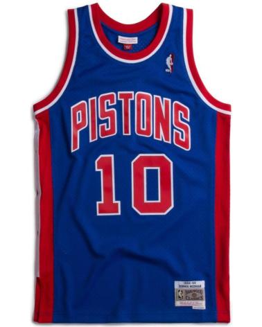 MITCHELL & NESS MAGLIA NBA DETROIT PISTONS DENNIS RODMAN #10 STAGIONE 1988-89
