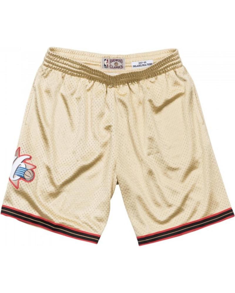 MITCHELL & NESS SHORT PHILADELPHIA 76ERS SWINGMAN LIMITED GOLDEN 1