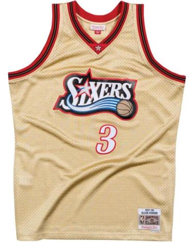 CANOTTA MITCHELL & NESS ALLEN IVERSON SIXERS GOLDEN SWINGMAN 1