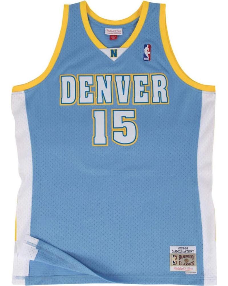 MITCHELL  NESS CAMISETA CARMELO ANTHONY DENVER NUGGETS 2004 MITCHELL AND NE 1 MITCHELL  NESS CAMISETA CARMELO ANTHONY DENVER NUGGETS 2004 MITCHELL AND NE 1
