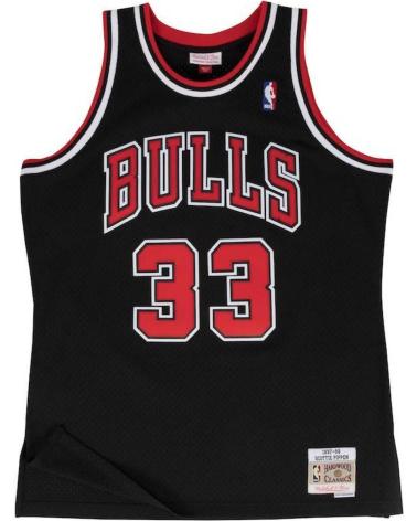 MITCHELL & NESS CAMISETA SWINGMAN SCOTTIE PIPPEN CHICAGO BULLS NEGRA 1