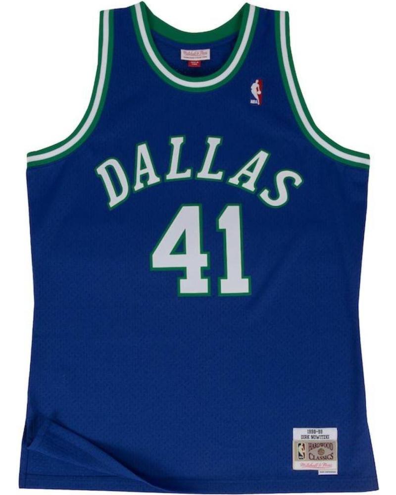 MAILLOT MITCHELL & NESS DIRK NOWITZKI DALLAS MAVERICKS SWINGMAN RÉTRO 1