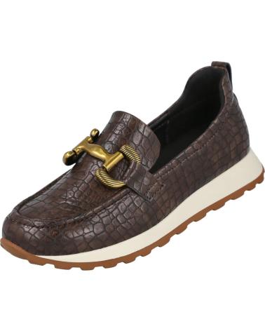 AZAREY MOCASSINI STAMPA COCCODRILLO 562K248 MARRONE MARRON