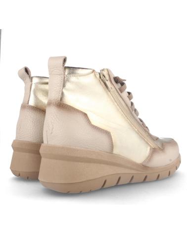 MARILA BOTÍN DE PIEL BEIGE CON PLANTILLA ACOLCHADA Y EXTRAÍBLE BEIGE