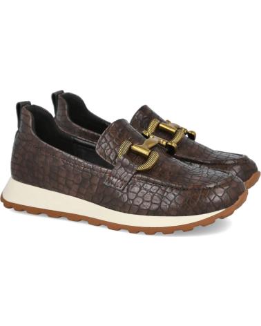 AZAREY MOCASSINI STAMPA COCCODRILLO 562K248 MARRONE MARRON