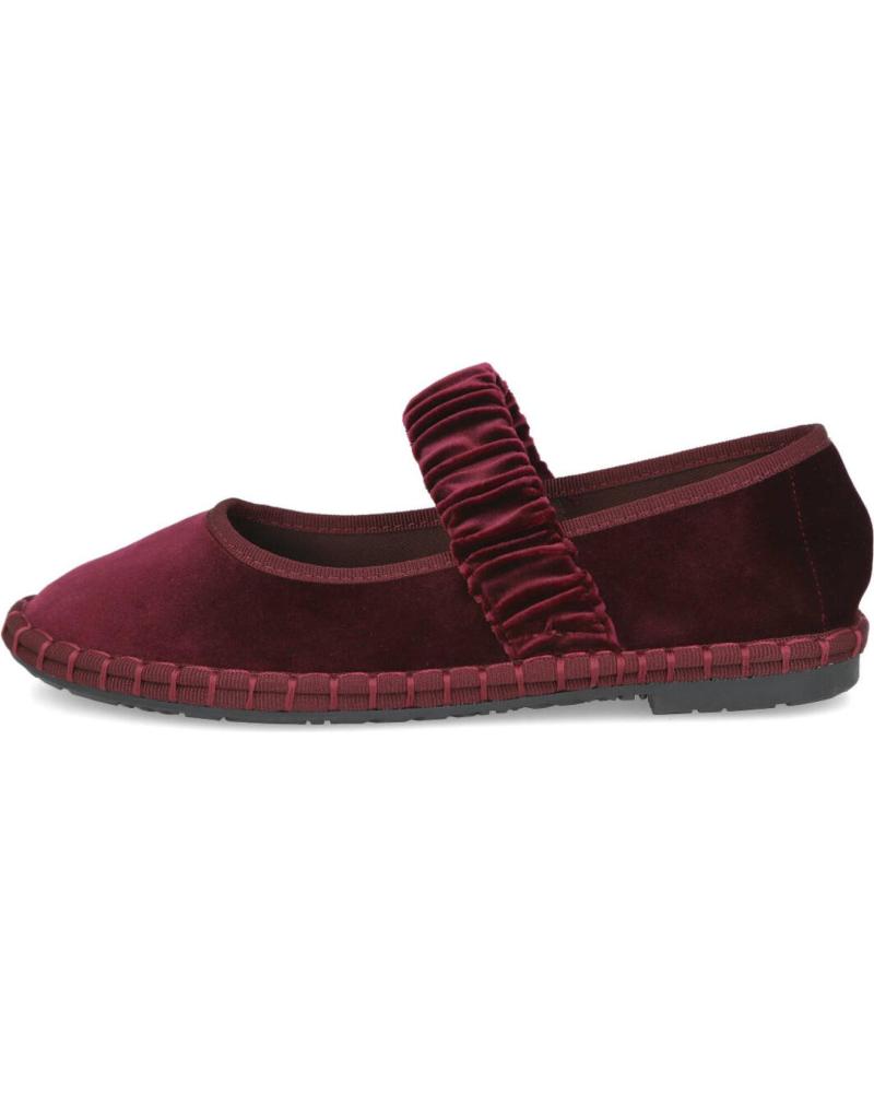 L&R SHOES SABRINAS CD-51 VELUDO BORDÔ BURDEOS