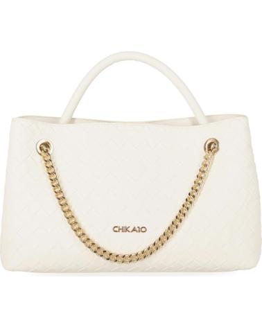CHIKA10 AYUNA 01 WHITE HANDBAG BLANCO-WHITE