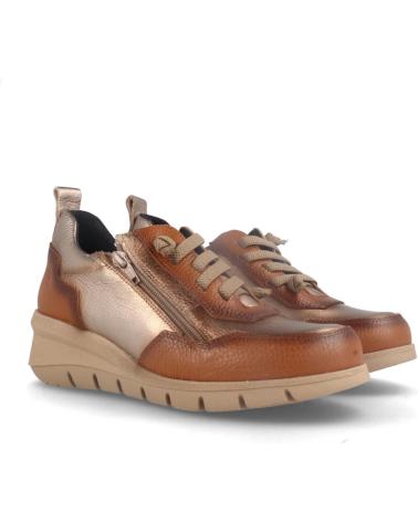 MARILA LEDER-SNEAKER IM LEDER-FARBTON MIT GEPOLSTERTER UND HERAUSNEHMBARER EINLEGESOHLE CUERO