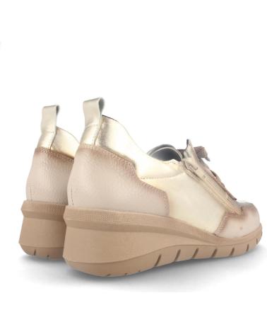 SNEAKER MARILA IN PELLE BEIGE CON SOLETTA AMMORTIZZATA E RIMOVIBILE BEIGE