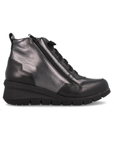 STIVALETTO MARILA IN PELLE NERO CON SOLETTA IMBOTTITA E ESTRAIBILE NEGRO